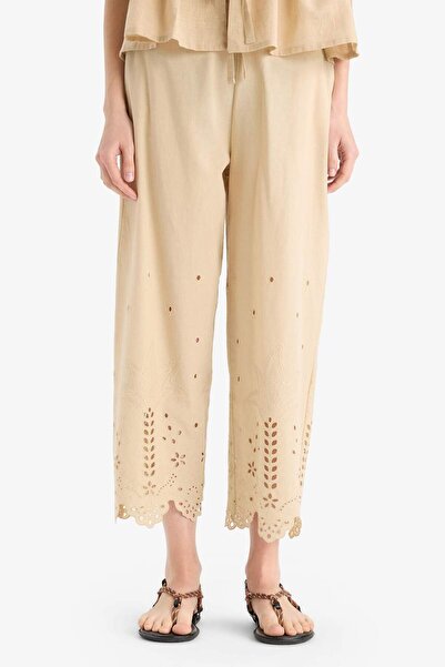 DeFacto Regular Fit Brode Plaj Pantolonu-Fall in Love E0602AX25SM