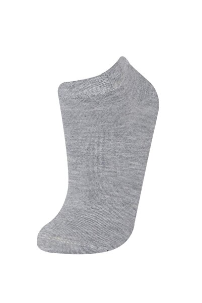 DeFacto Kadın Dikişsiz 3'lü Bambu Patik Çorap E2098AXNS