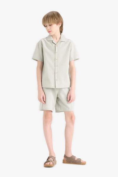 DeFacto Erkek Çocuk Beli Lastikli Şort E3317A825HS