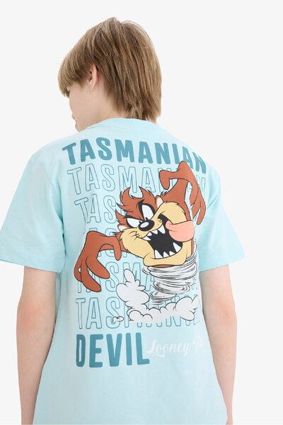 DeFacto Boys Looney Tunes Crew Neck Short Sleeve T-Shirt E4826A825Sm