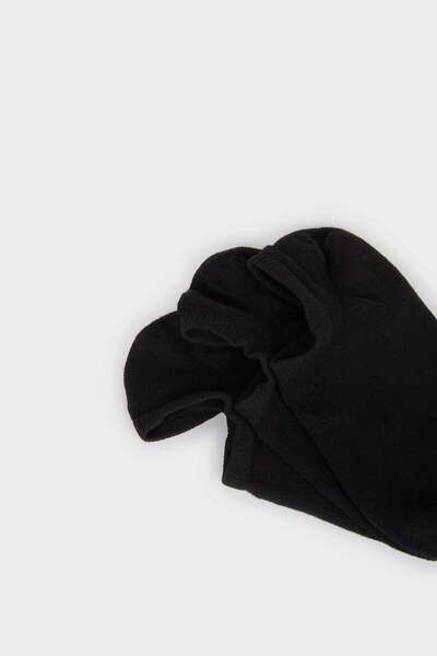 DeFacto Kadın 3'lü Pamuklu Sneaker Çorap F4532AXNS