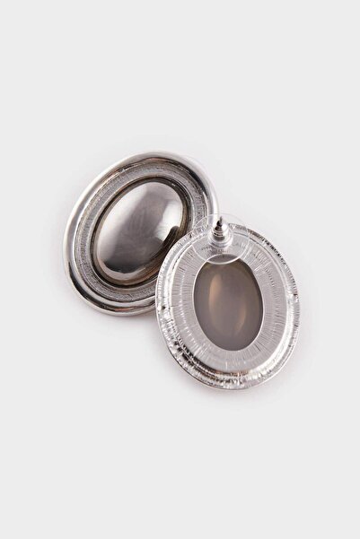 DeFacto Kadın Silver Büyük Küpe E6458AXNS