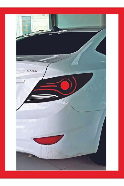 Genel Markalar Hyundai Accent Blue Stop Farı Led Görünümlü Folyo Kaplama - St...
