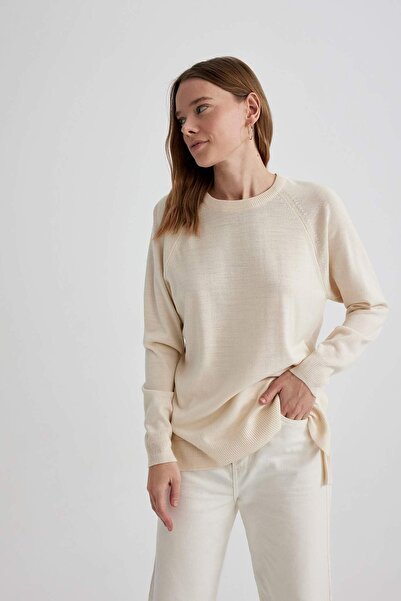 DeFacto Relax Fit Knitwear Sweater B7866Axns