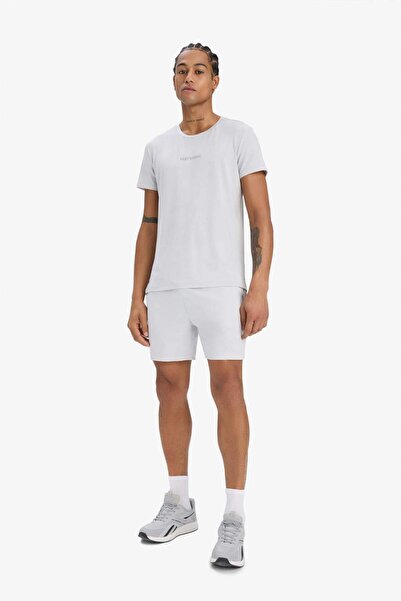 DeFacto DeFactoFit Stretchy Fabric Slim Fit Slim Fit Crew Neck Sportsman κοντομάνικο μπλουζάκι E2436AX25SM