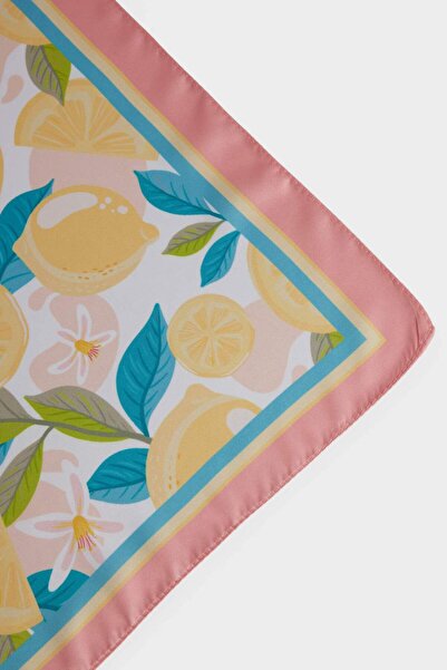 DeFacto Women's Patterned Satin Scarf E6161Ax25Sm