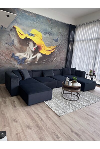 Erduran Mobilya ANGELO 6 modül zero 22 köşe koltuk takımı