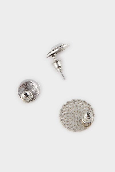 DeFacto Kadın Eskitme 3'lü Silver Küpe E4522AXNS