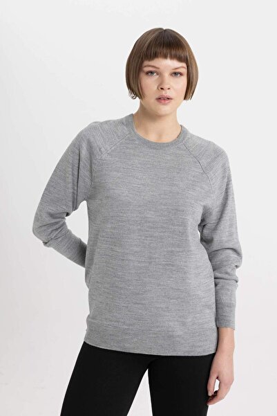 DeFacto Relax Fit Knitwear Sweater B7866Axns
