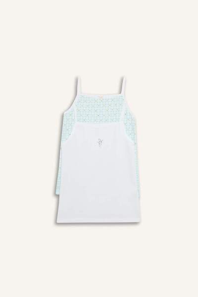 DeFacto Girl's Floral 2-Piece Undershirt E7061A825Sp