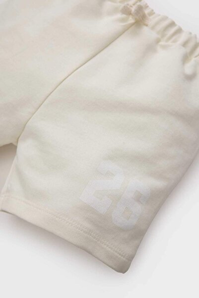 DeFacto Erkek Bebek Baskılı Beli Lastikli Şort E1018A525SM