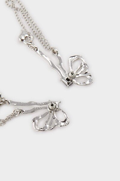 DeFacto Kadın Sallantılı Silver Küpe E6711AXNS