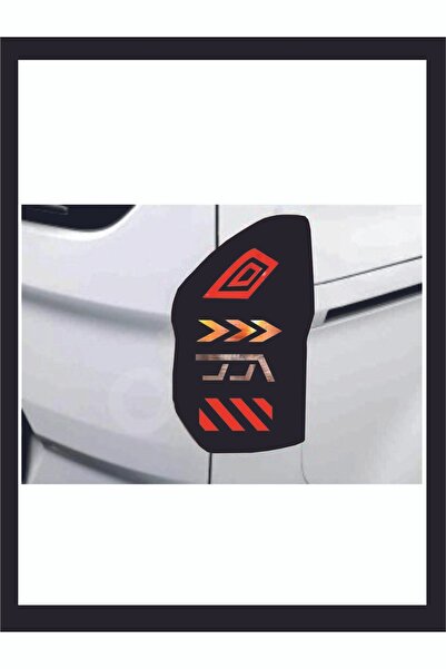 Genel Markalar Ford Tourneo Courier Stop Farı Led Görünümlü Folyo Kaplama - Stop Kaplama
