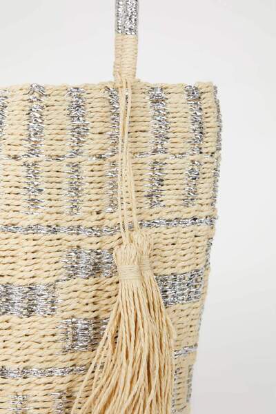 DeFacto Kadın Hasır Omuz Çantası E1512AXNS