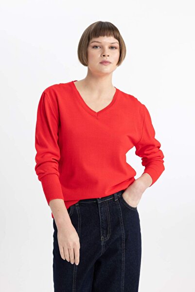 DeFacto Regular fit knitwear sweater b7865axns