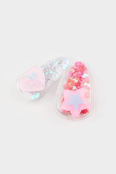 DeFacto Girl's 4-Piece Snap Buckle E8127A8Ns