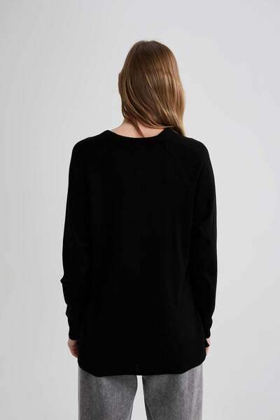 DeFacto Volný svetr z úpletu B7866AXNS