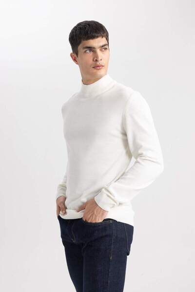 DeFacto Slim Fit Slim Fit Sweater B7851Axns