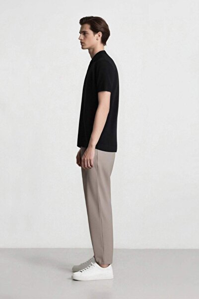 DeFacto Jogger Düz Paça Her Yöne Esneyen Yazlık Kumaş Pantolon B6551AX25SP