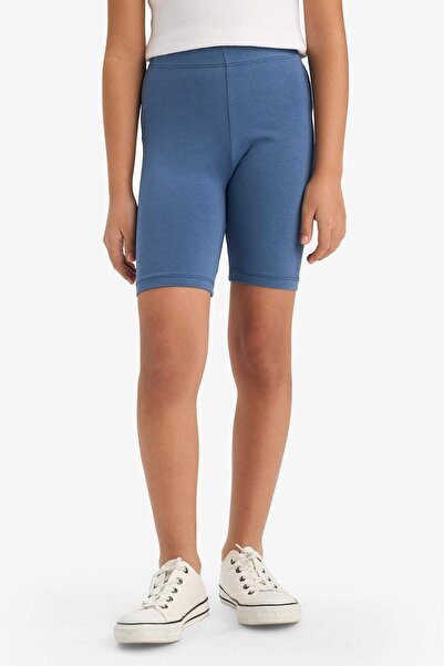 DeFacto Kız Çocuk Biker Fitilli Kaşkorse 2'li Tayt B7296A825SM