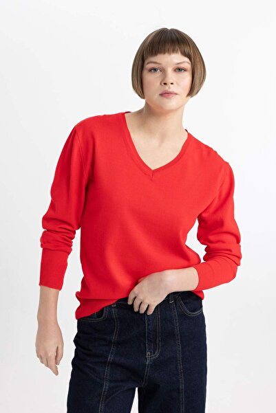 DeFacto Regular fit knitwear sweater b7865axns