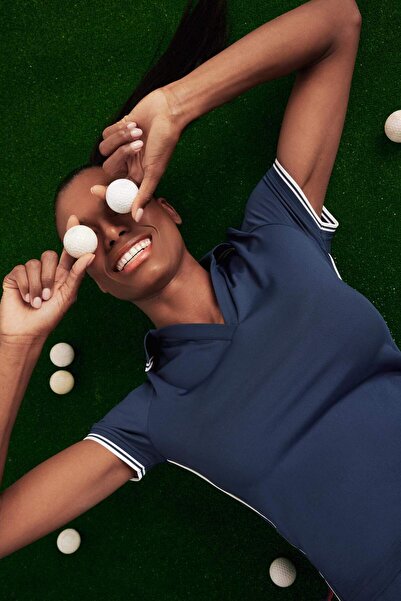 DeFacto DeFactoFit Стандартний крій Поло з коміром Спортивний футболка з короткими рукавами D9300AX25SP