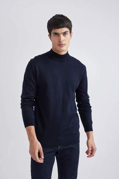 DeFacto Slim Fit Slim Fit Sweater B7851Axns