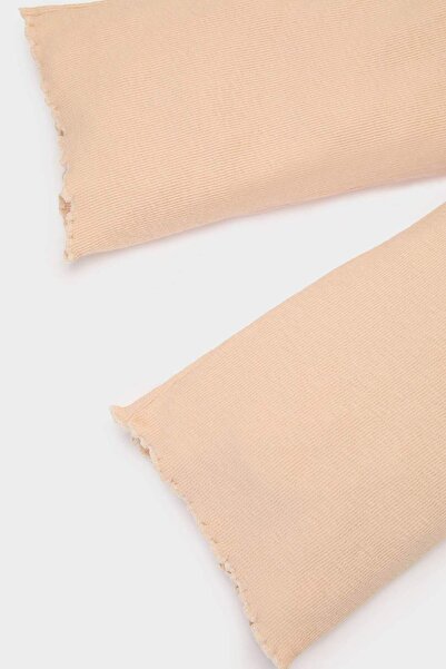 DeFacto Kız Bebek Wide Leg Geniş Bol Paça Fitilli Kaşkorse Pantolon E5557A525SP
