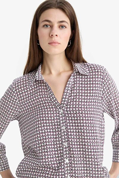 DeFacto Regular Fit Kareli Uzun Kollu Gömlek K6402AZ25SP