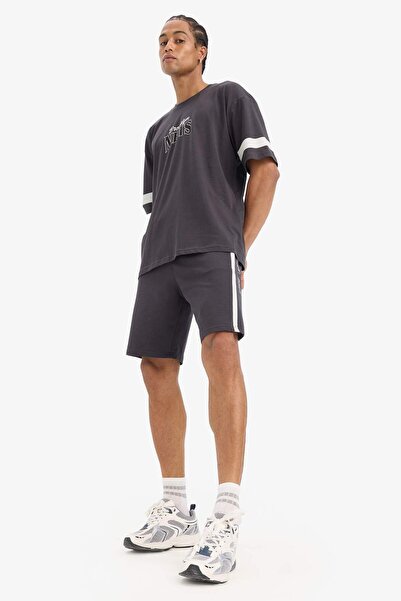 DeFacto DeFactoFit NBA Μπλουζάκι με φαρδιά εφαρμογή TS Brooklyn Nets