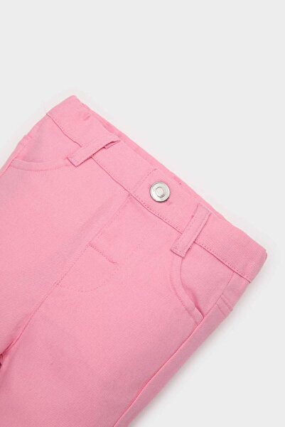 DeFacto Kız Bebek Flare Fit İspanyol Paça Gabardin Pantolon E1798A525SM