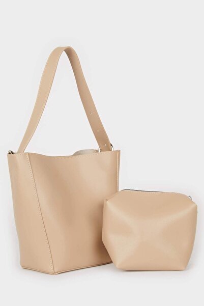 DeFacto Kadın Suni Deri Omuz Çantası E8493AXNS