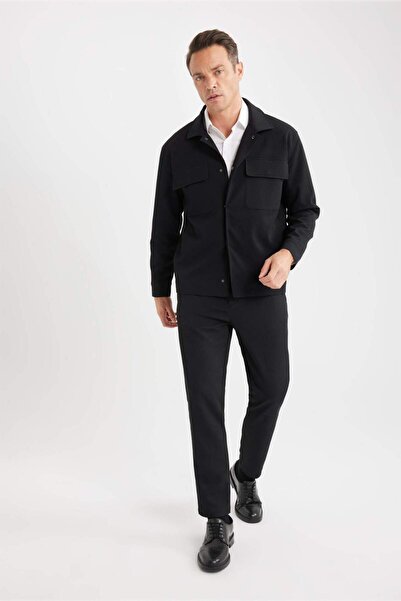 DeFacto Jogger Cepli Yazlık Kumaş Pantolon D7453AX25SP