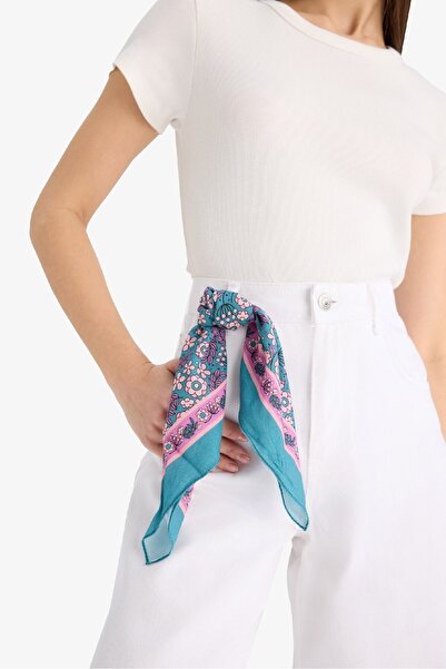 DeFacto Women's Patterned Cotton Bandana E6173Ax25Sm