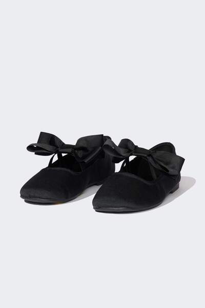 DeFacto Mädchen-Ballerina mit flacher Sohle D8895A825SM