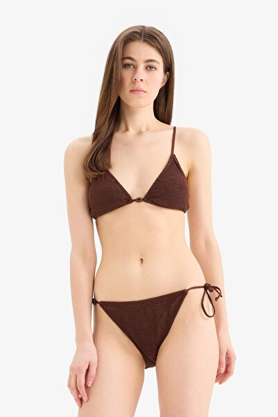 DeFacto Δαντελένιο μπικίνι Wrap-around Bottom-Fall in Love E0208AX25SM