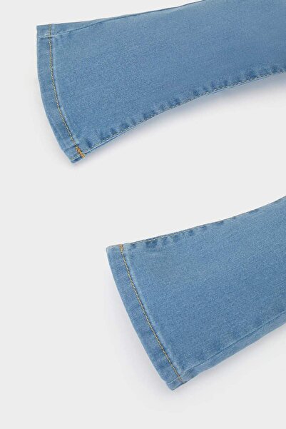 DeFacto Kız Bebek Flare Fit Jean Pantolon E0423A525SP
