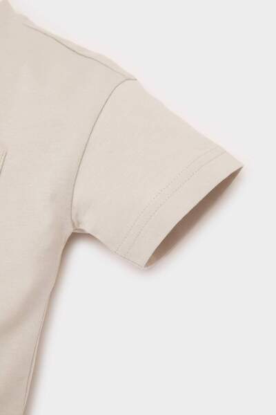 DeFacto Baby Boy Crew Neck Basic Plain Short Sleeve T-Shirt B7005A525Sm