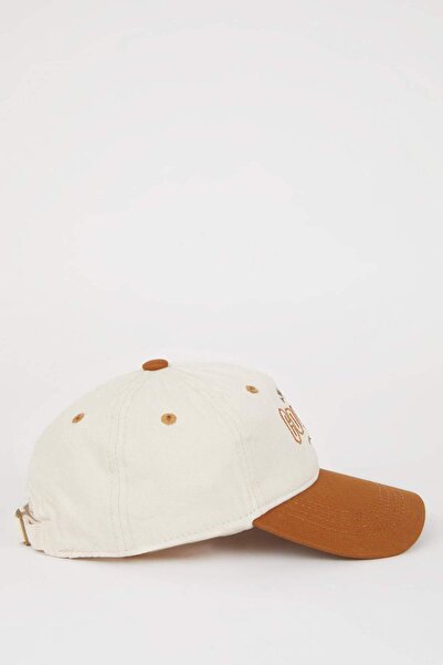 DeFacto Boy's Embroidered Cotton Cap Hat D8399A825Sm
