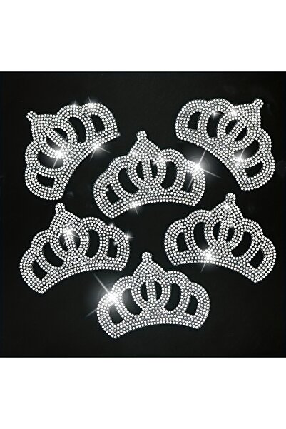 Choice 4 قطعة بقع الراين الحديد على الإصلاح الساخن عزر تاج الزجاج الإصلاح الس...