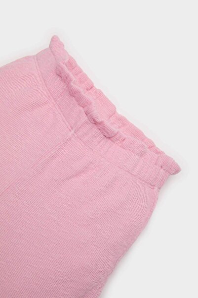DeFacto Kız Bebek Wide Leg Geniş Bol Paça Fitilli Kaşkorse Pantolon E5557A525SP