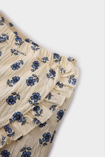 DeFacto Baby Girl Floral Shorts Skirt E5550A525Sm