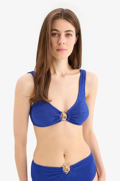 DeFacto Regular Fit Bürümcük Bikini Üstü-Fall in Love E0206AX25SM