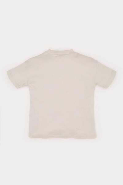 DeFacto Baby Boy Crew Neck Basic Plain Short Sleeve T-Shirt B7005A525Sm