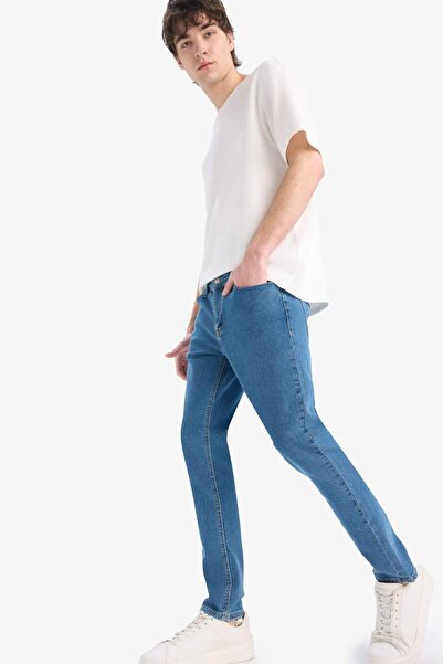 DeFacto Брюки Skinny Fit з екстра вузьким кроєм, Carlo E3712AX25SP