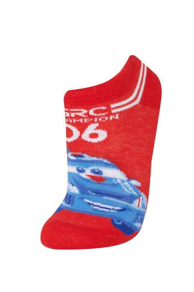 DeFacto Erkek Çocuk Cars 3'lü Pamuklu Patik Çorap E5228A8NS