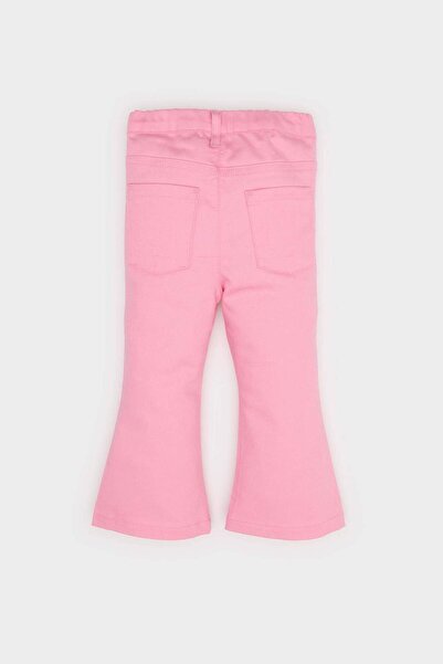 DeFacto Kız Bebek Flare Fit İspanyol Paça Gabardin Pantolon E1798A525SM