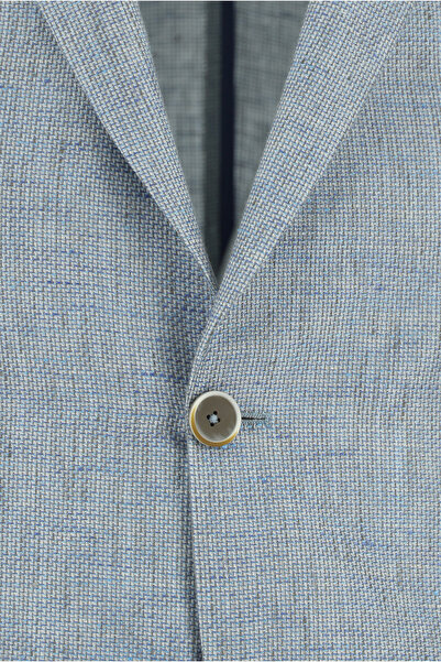 Abdullah Kiğılı Μπουφάν από λινό σχέδιο - κανονική εφαρμογή