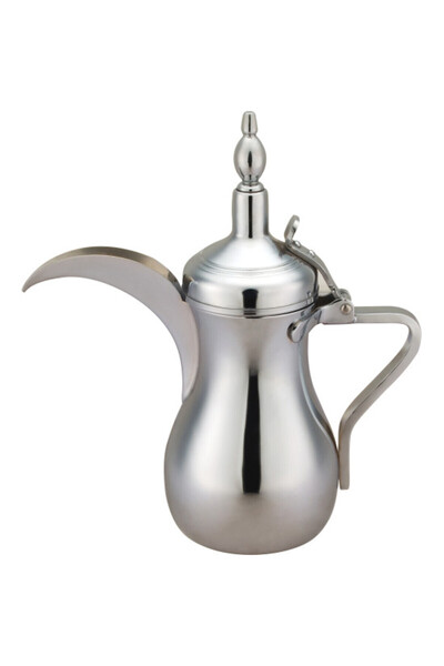SAFA إبريق قهوة من الفولاذ المقاوم للصدأ باللون الفضي، متوسط، 36 أونصة