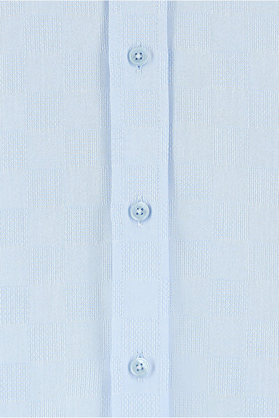 Abdullah Kiğılı Βαμβακερό πουκάμισο με μακρυμάνικο λεπτή εφαρμογή